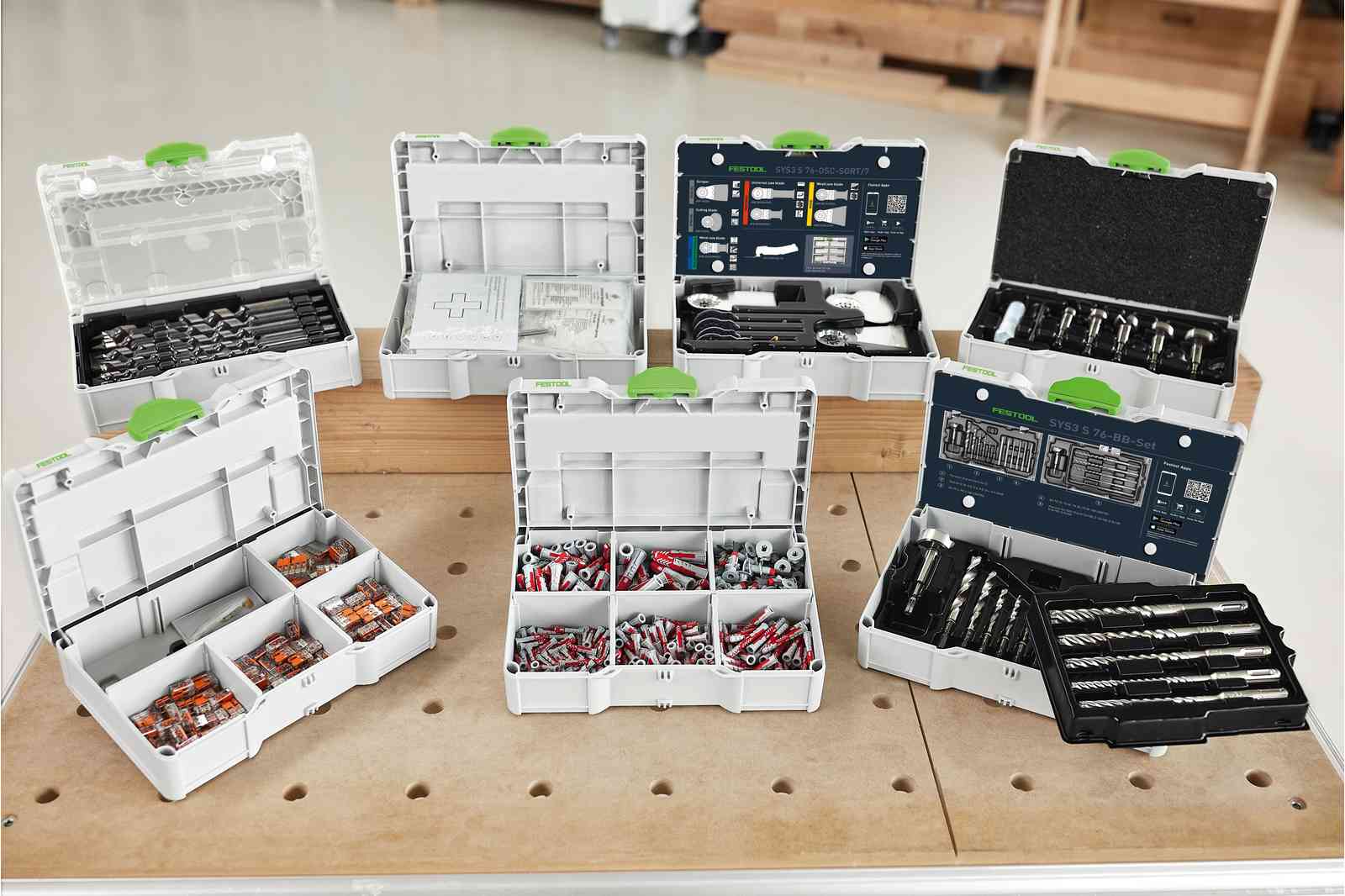 FESTOOL Forstner Drill Bit Set (SYS3 S 76-FB CE-SORT/5) - Image 5