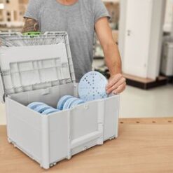 Alternative view of FESTOOL Abrasive Systainer (SYS-STF D150 GR Set)