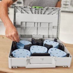 Alternative view of FESTOOL Abrasive Systainer (SYS-STF D125 GR Set)