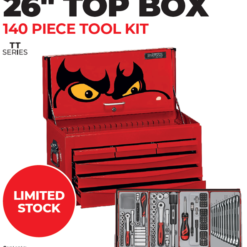 TENGTOOLS Tool Kit (140 Piece, 26" Top Box)