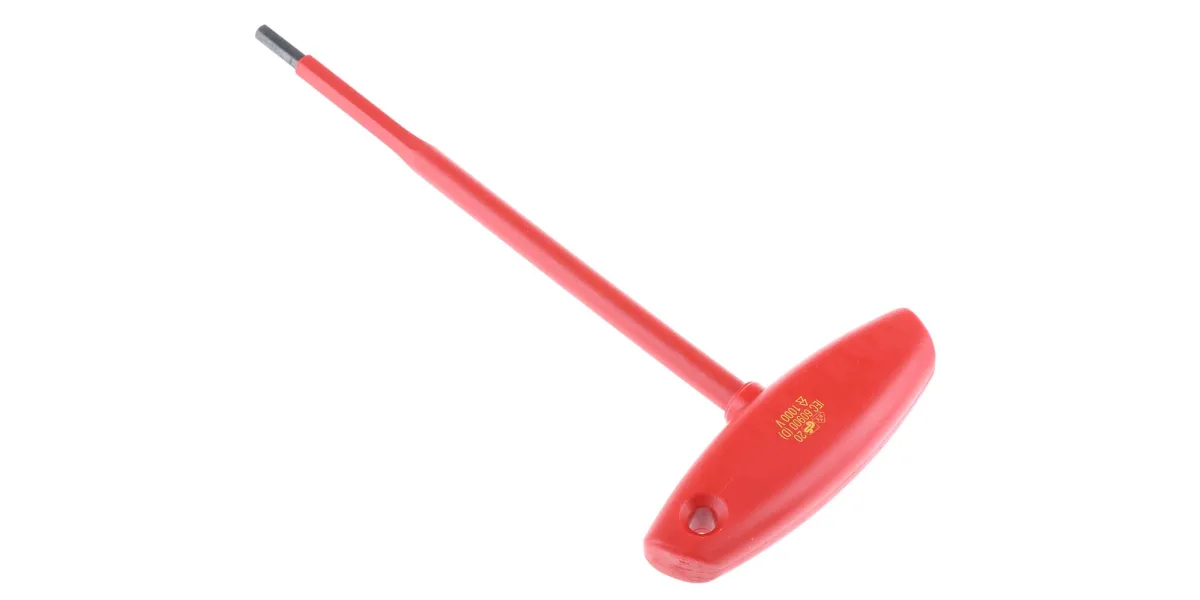 WIHA VDE T-Handle hex driver SW 4mm - Image 3
