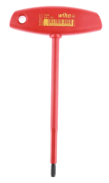 WIHA VDE T-Handle hex driver SW 5mm - Image 2