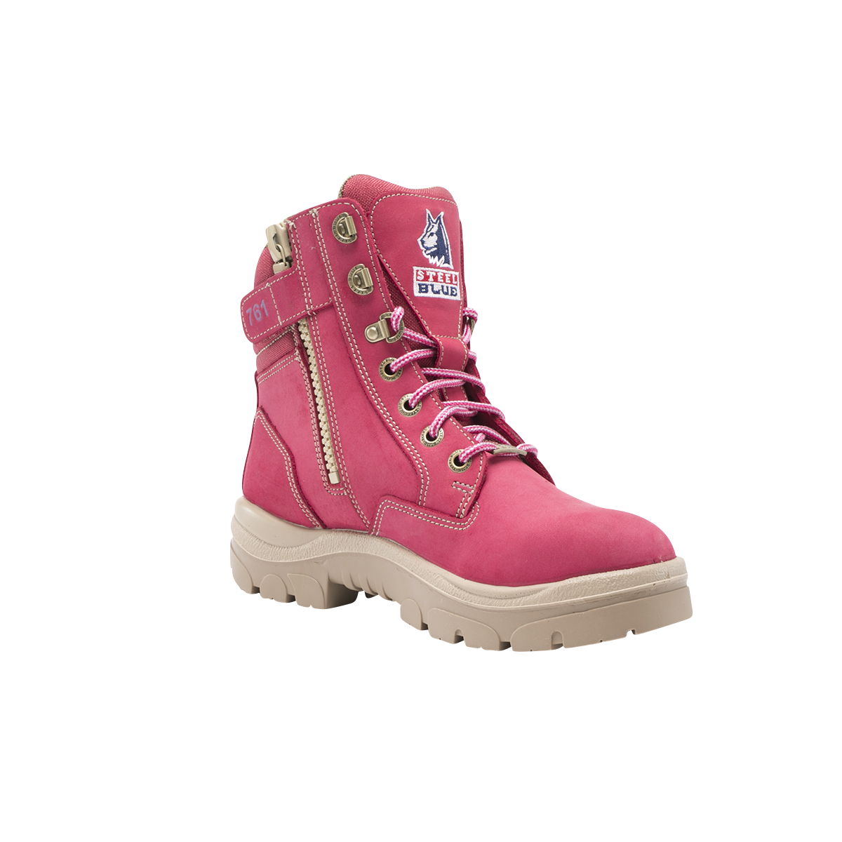 STEEL BLUE Southern Cross Ladies Boot (Pink)