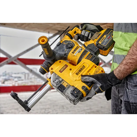 DEWALT 54V SDS-Plus Drill Kit (2x9Ah, 3.5J, 30mm, Quick Chuck) - Image 7