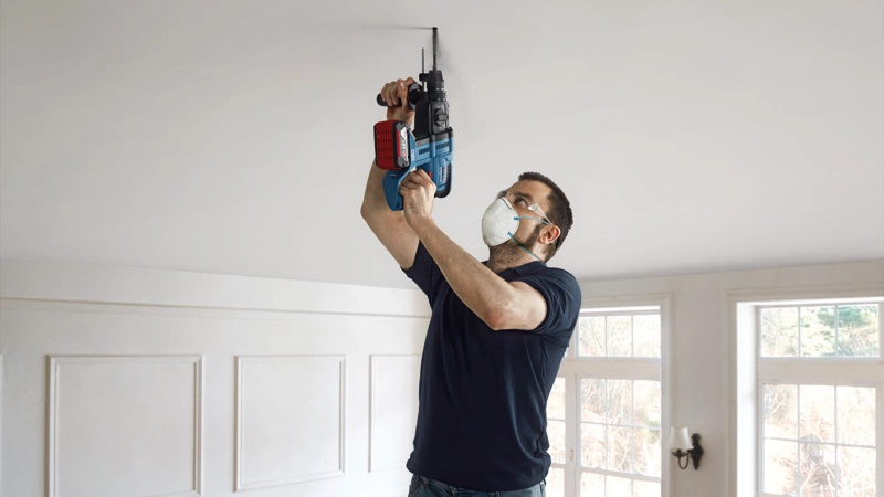 BOSCH 18V SDS-Plus Drill Bare Unit (2.0J, 21mm, 0611911100) - Image 4