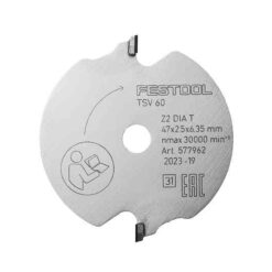 Alternative view of FESTOOL Scoring Saw Blade (DIA 47x2,5x6,35 T2)