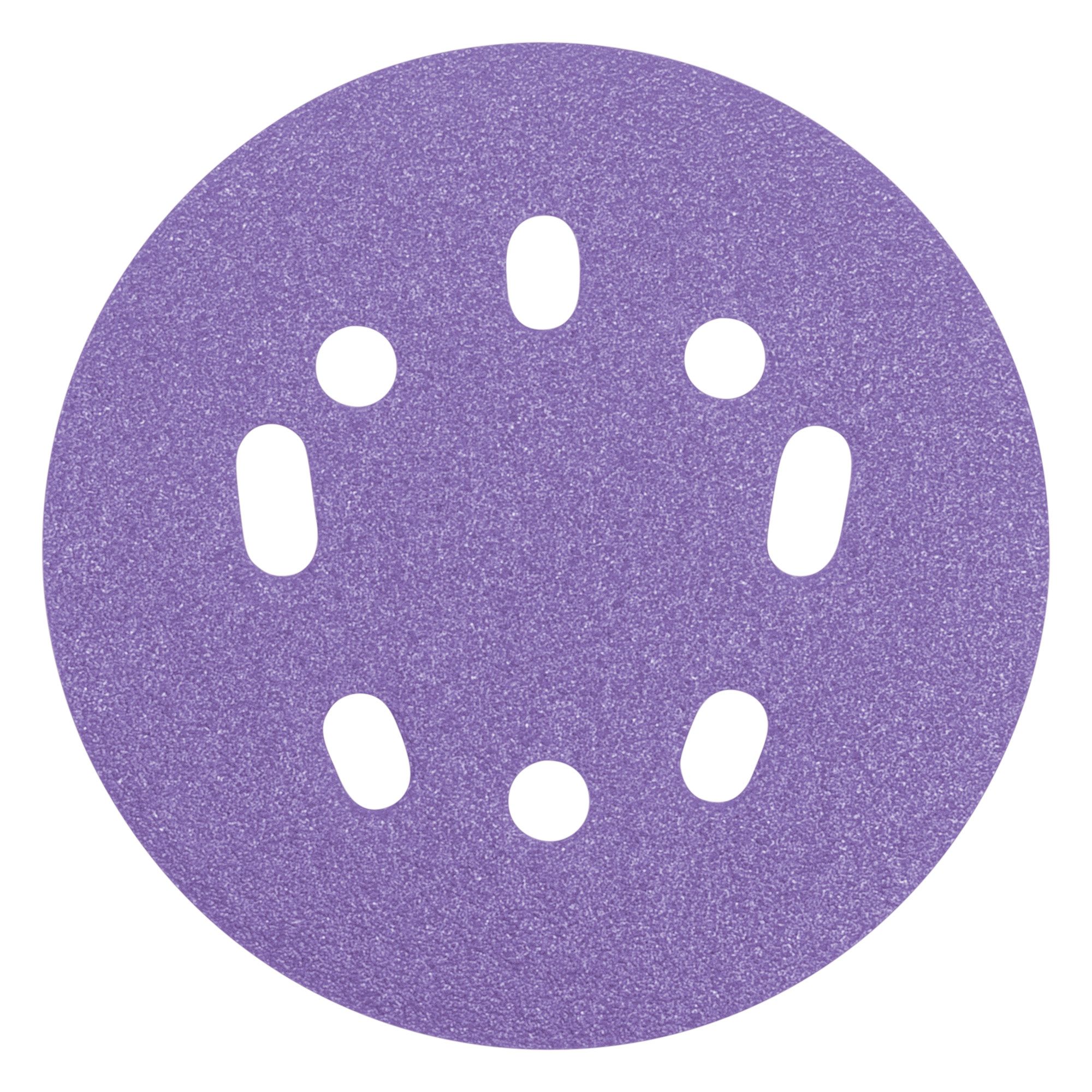 TREND Sanding Discs (240G, 125mm, 10 Piece, Aluminium Ozide) - Image 2