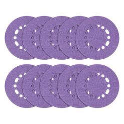TREND Sanding Discs (40G, 150mm, 10 Piece, Zirconium)