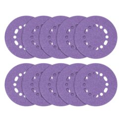 TREND Sanding Discs (80G, 150mm, 10 Piece, Zirconium)