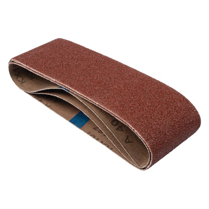 TREND Sanding Belts (60G, 75x457mm, 3 Piece, Aluminium Oxide) - Image 2