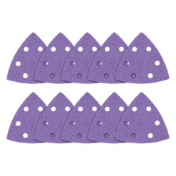 TREND Sanding Sheets (40G, Detail 93x93mm, 10 Piece, Zirconium)