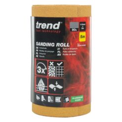 TREND Sanding Roll (80G, 115mmx5m, Aluminium Oxide) - Image 4