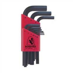 BONDHUS Hex Key Set (9 Piece, Metric)