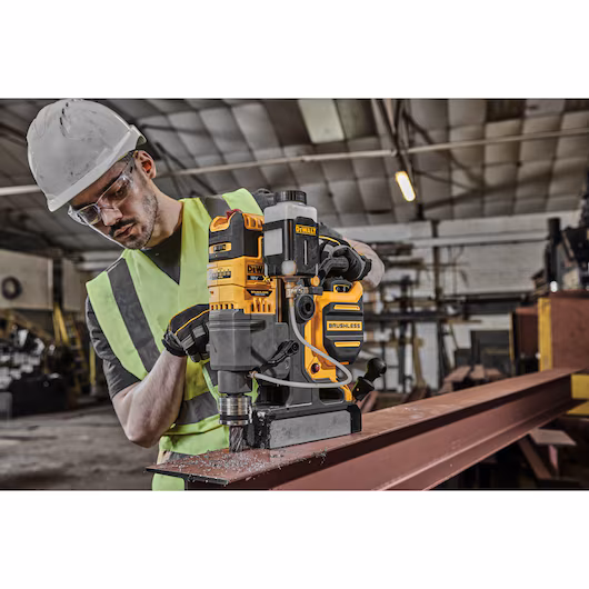 DEWALT 18V Magnetic Drill Bare Unit (50mm, 9.9KN, 2 Speed) - Image 4