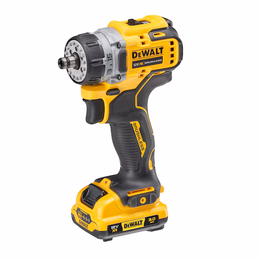 DEWALT 12V Multi-Head Drill Driver Kit (2x3Ah, 57Nm, 4xHeads) - Image 4