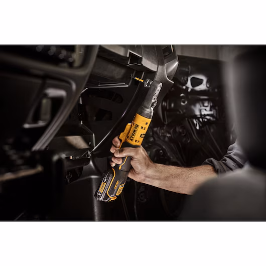 DEWALT 12V Sealed Head Ratchet Bare Unit (1/4"+3/8", 75Nm) - Image 7