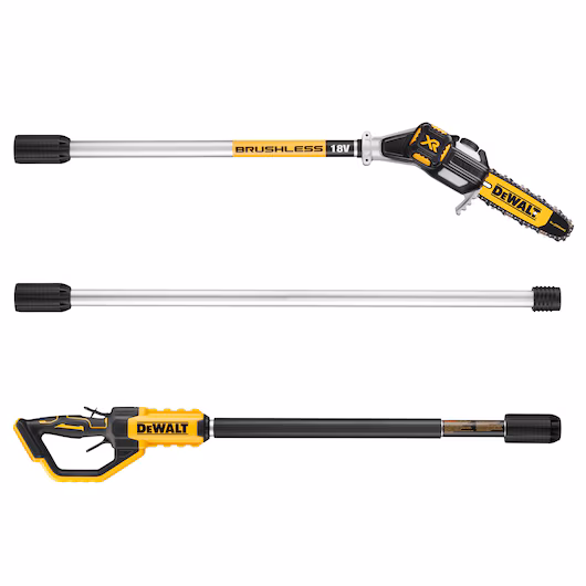 DEWALT 18V Pole Saw Bare Unit (20cm, 4.5m) - Image 4
