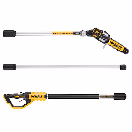 DEWALT 18V Pole Saw Kit (1x5Ah, 20cm, 4.5m) - Image 3