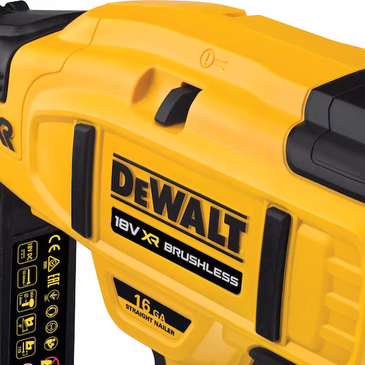 DEWALT 18V Nailer Bare Unit (16G Straight, 32-64mm) - Image 5