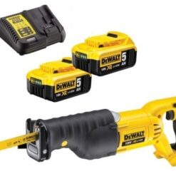 DEWALT 18V Recip Saw Kit (28.6mm, 560W, 2x5Ah)