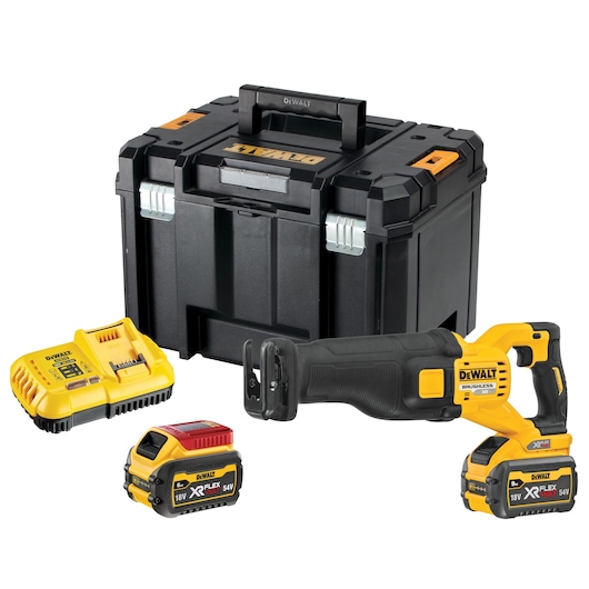 DEWALT 54V Recip Saw Kit (28.6mm, 2x9Ah) - Image 3