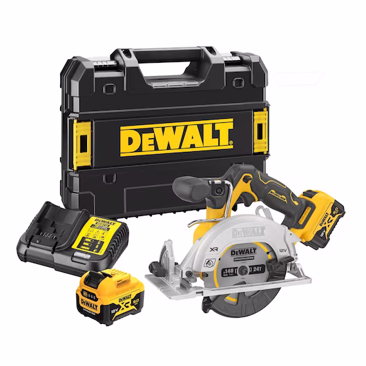 DEWALT 12V Circular Saw Kit (2x5Ah, 140mm, 47cm) - Image 5