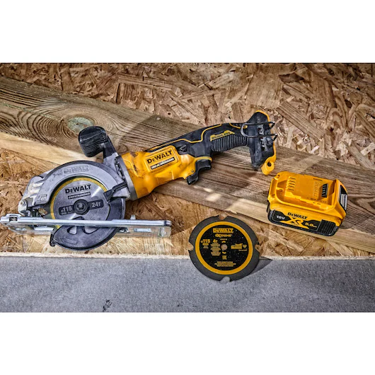 DEWALT 18V Circular Saw Bare Unit (115mm, 38mm, 750W) - Image 5