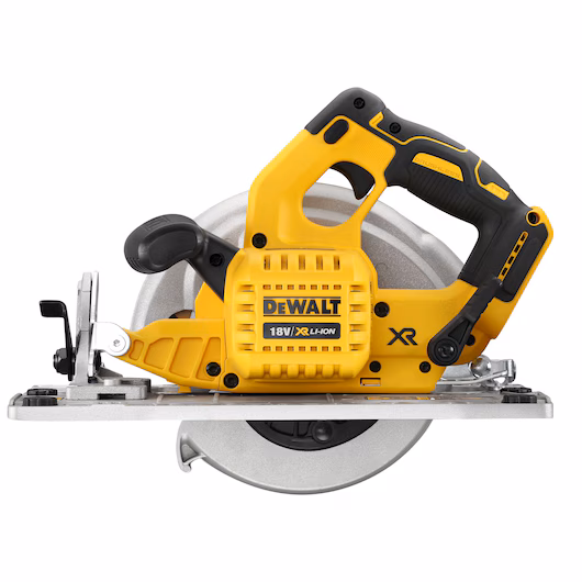 DEWALT 18V Circular Saw Bare Unit (184mm, 58mm, 900W, Guide Rail Base) - Image 2