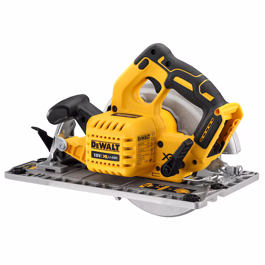 DEWALT 18V Circular Saw Bare Unit (184mm, 58mm, 900W, Guide Rail Base) - Image 3