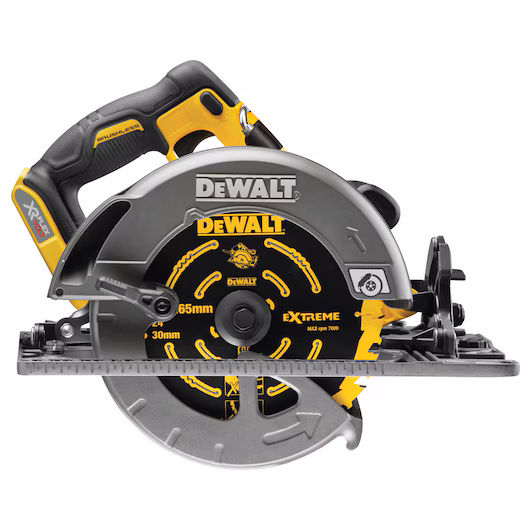 DEWALT 54V Circular Saw Bare Unit (190mm, 61mm, Guide Rail Base) - Image 2