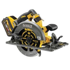 DEWALT 54V Circular Saw Kit (2x9Ah, 190mm, 61mm, Guide Rail Base)