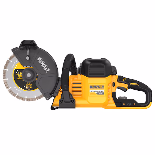 Alternative view of DEWALT 54V Cut-Off Saw Kit (2x9Ah, 230mm)