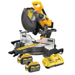 DEWALT 54V Mitre Saw Kit (2x9Ah, 305mm, 310x90mm)