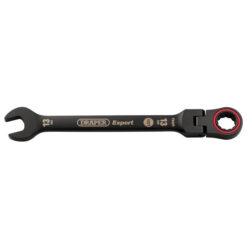 Alternative view of DRAPER Combination Spanner (13mm, Ratchet, Flex Head)