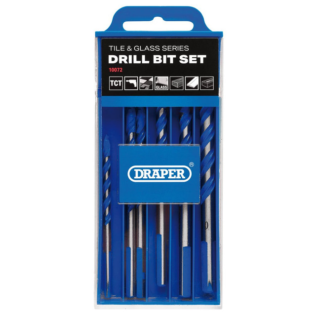 DRAPER Tile & Glass Drill Bit Set (6 Piece) - Image 2