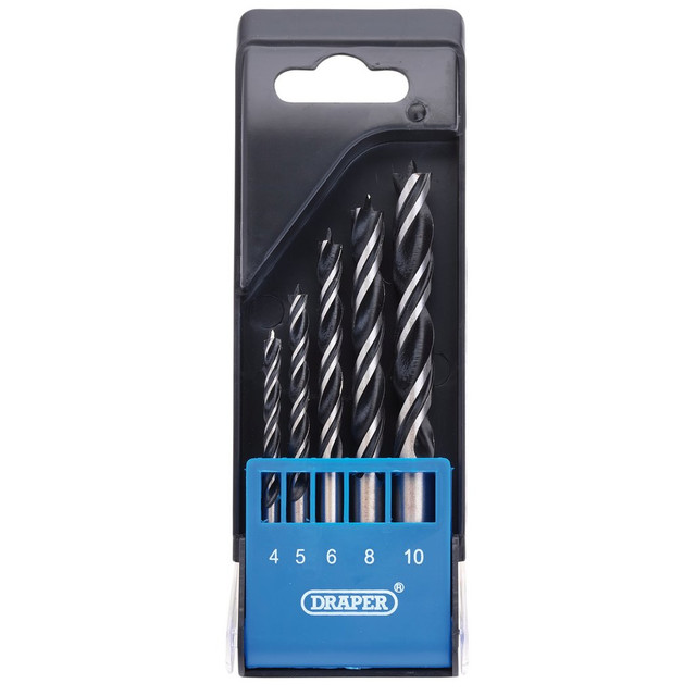 DRAPER Brad Point Drill Bit Set (5 Piece) - Image 2