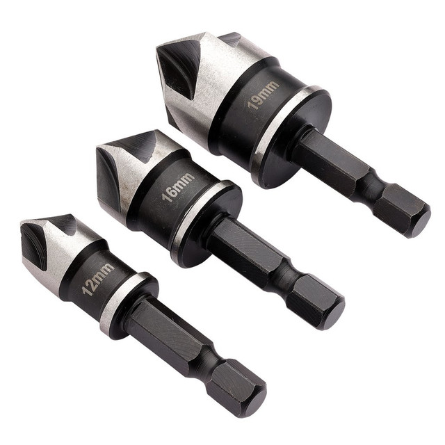 DRAPER Countersink Set (3 Piece) - Image 3