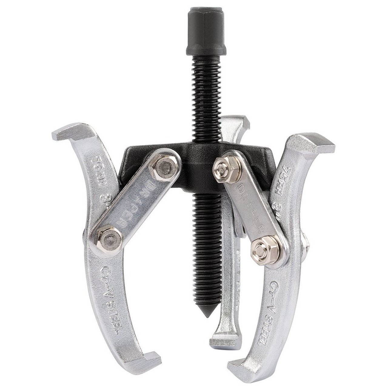 DRAPER Triple Leg Gear Puller (65x75mm, Reversable)