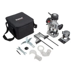 TREND Trim Router (1/4", Dual Base, 710W, 230V) - Image 5