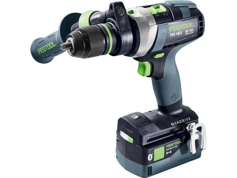 FESTOOL Cordless Percussion Drill (QUADRIVE TPC 18/4 I-Basic-5,0)