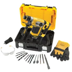 DEWALT 110V SDS-Plus Drill (4.2J, 32mm, 1000W, Quick Chuck)