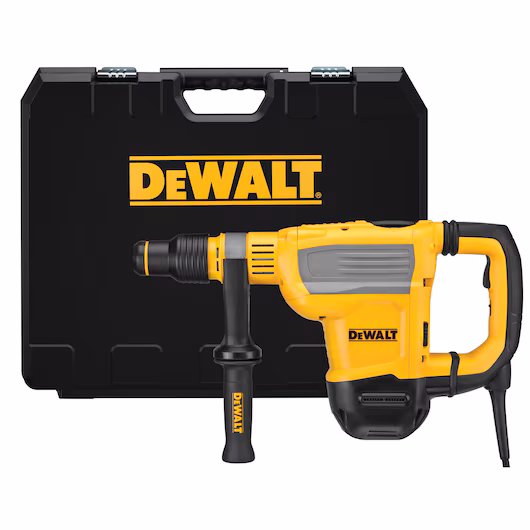DEWALT 110V SDS-Max Drill (10.5J, 45mm, 125mm Core, 1350W,6Kg) - Image 9