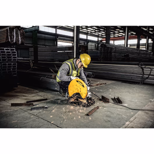DEWALT 110V Metal Chop Saw (355mm Disc, 2300W) - Image 6