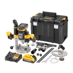 DEWALT 18V Router Kit (2x5Ah Powerstack, 1/2", 70mm)