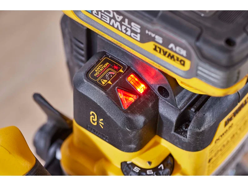 DEWALT 18V Router Kit (2x5Ah Powerstack, 1/2", 70mm) - Image 10