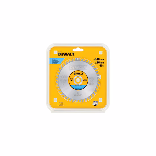 DEWALT Circular Saw Blade (40T, 140x1.53x20mm, Stainless Steel) - Image 3