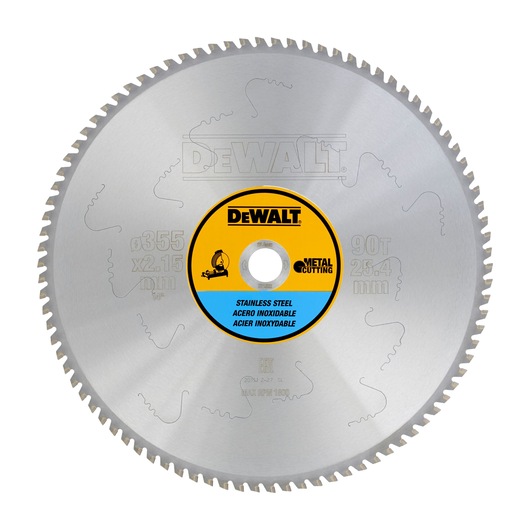 DEWALT Circular Saw Blade (90T, 355x2.15x25.4mm, Stainless Steel) - Image 2