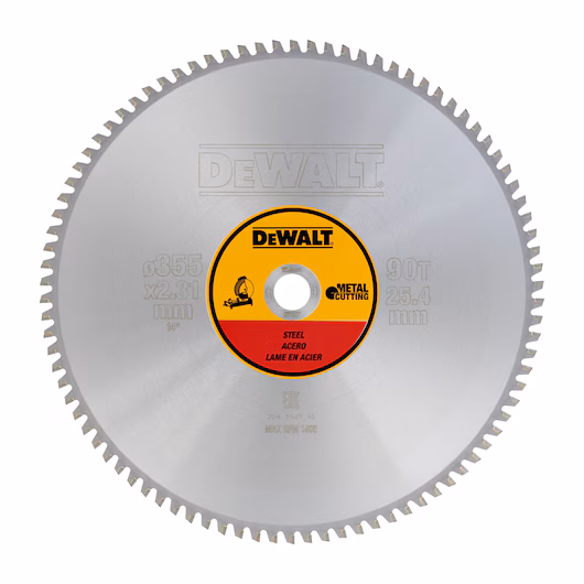 DEWALT Circular Saw Blade (90T, 355x2.31x25.4mm, Steel) - Image 2