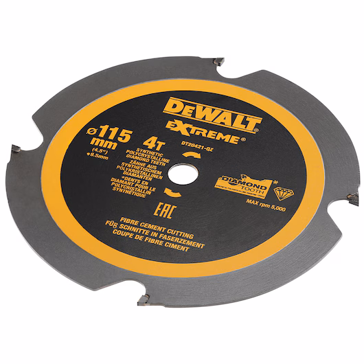 Alternative view of DEWALT Circular Saw Blade (4T PCD, 115x1.8x9.5mm, Extreme)