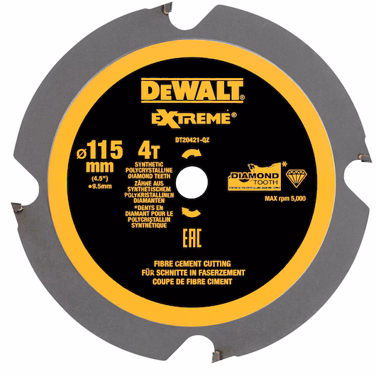 DEWALT Circular Saw Blade (4T PCD, 115x1.8x9.5mm, Extreme) - Image 3